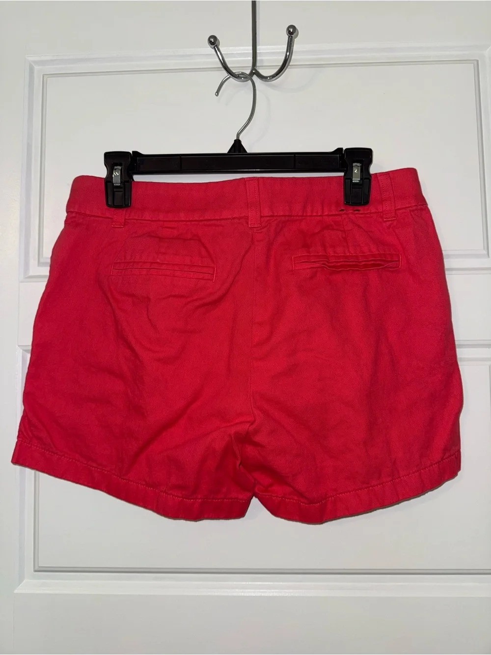 J. Crew Women's Bright Pink Casual Cotton Shorts